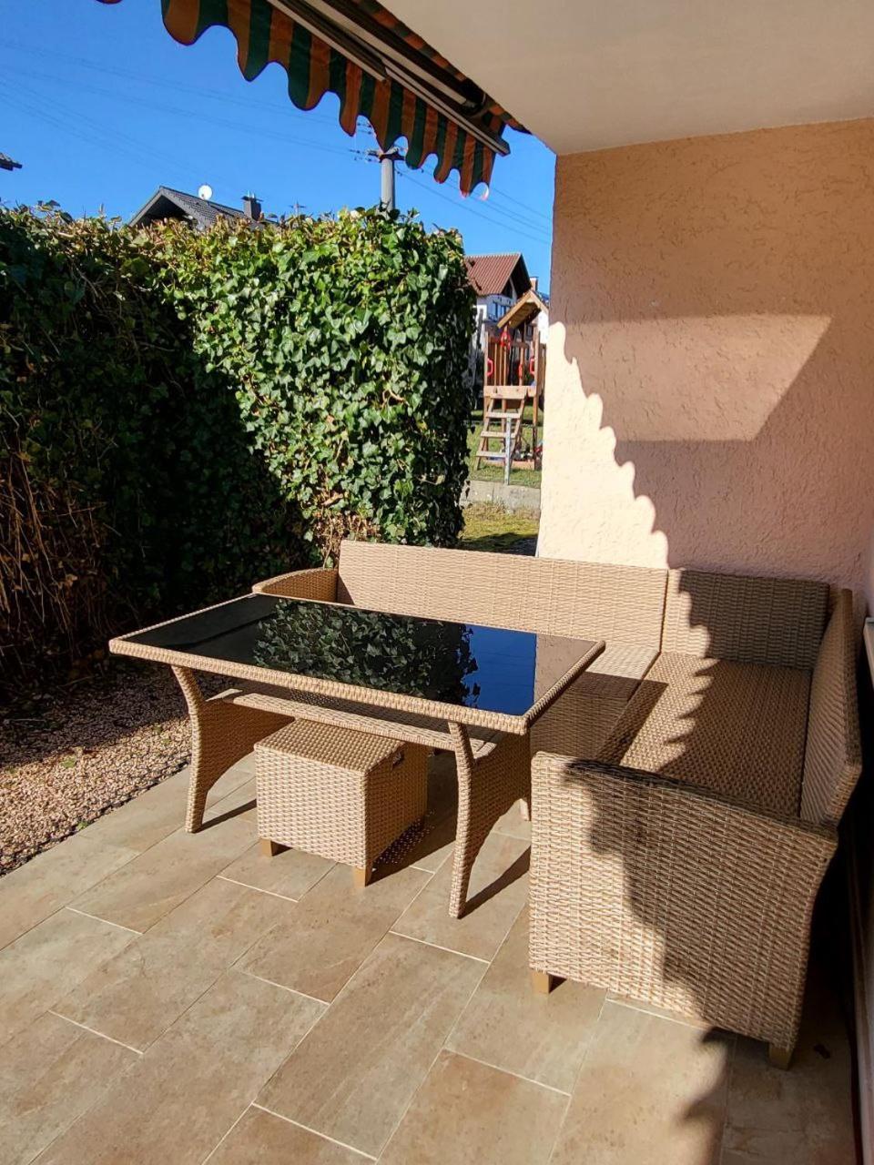 Ferienwohnung Naehe Legoland Mit Grossem Garten Und Terrasse Sontheim an der Brenz 외부 사진