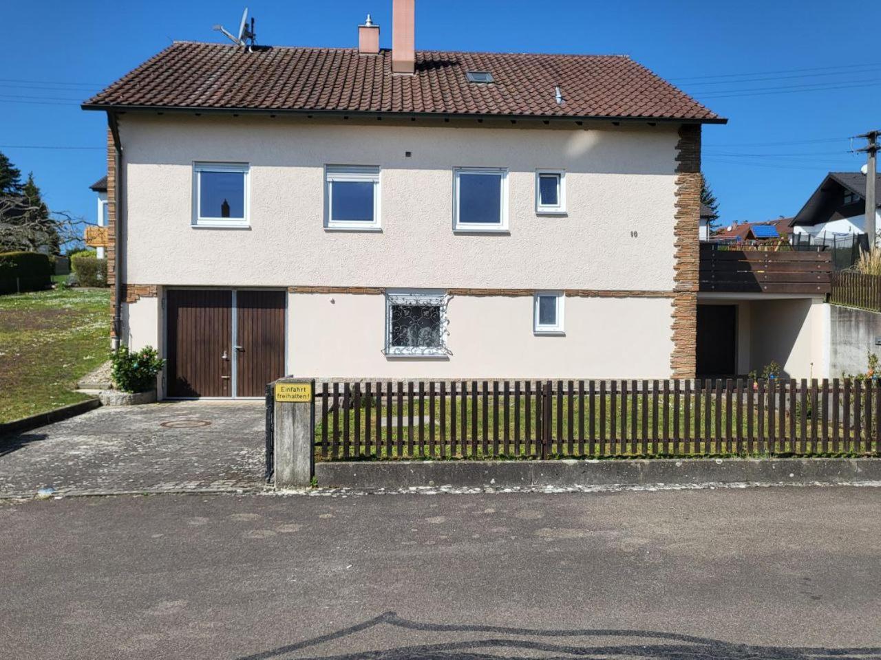 Ferienwohnung Naehe Legoland Mit Grossem Garten Und Terrasse Sontheim an der Brenz 외부 사진