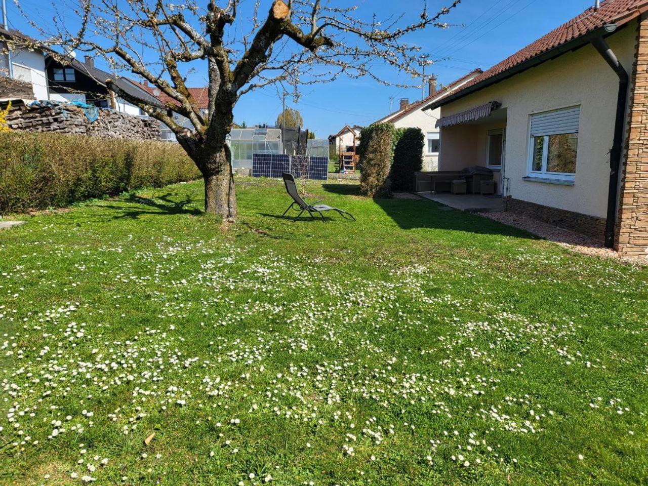 Ferienwohnung Naehe Legoland Mit Grossem Garten Und Terrasse Sontheim an der Brenz 외부 사진