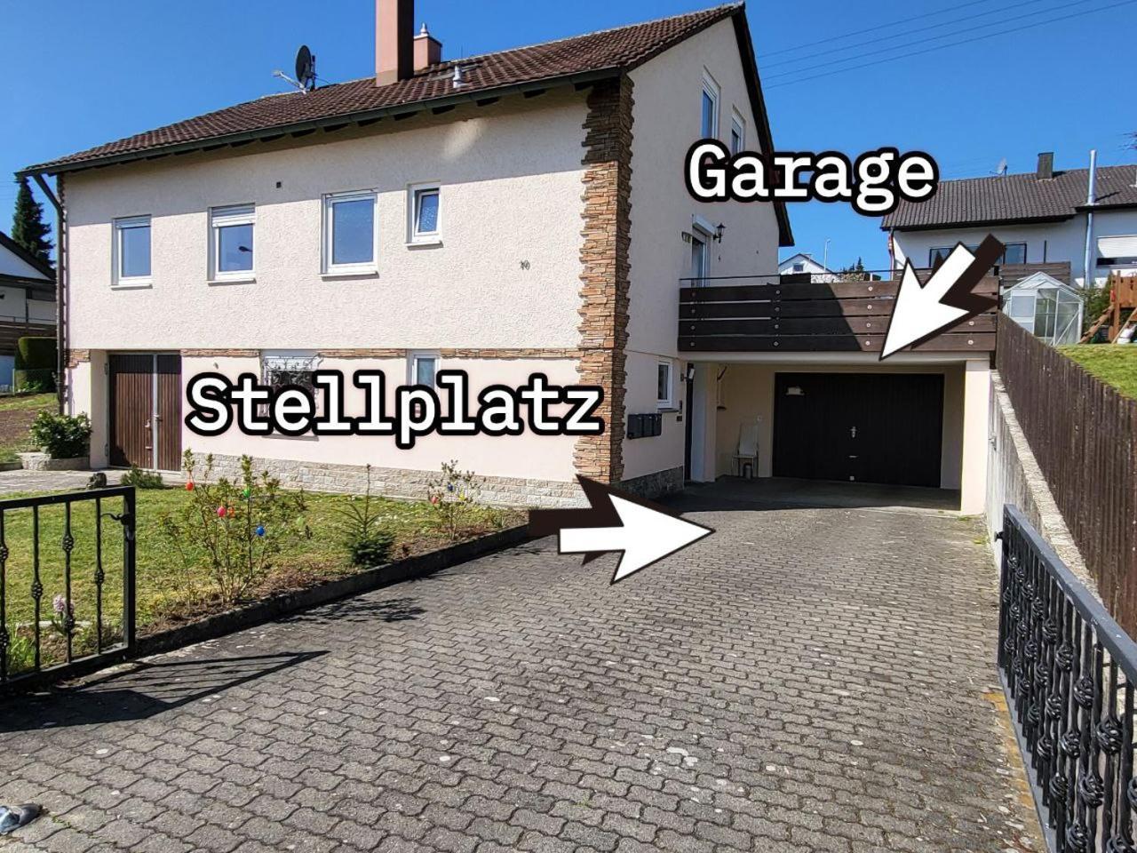 Ferienwohnung Naehe Legoland Mit Grossem Garten Und Terrasse Sontheim an der Brenz 외부 사진